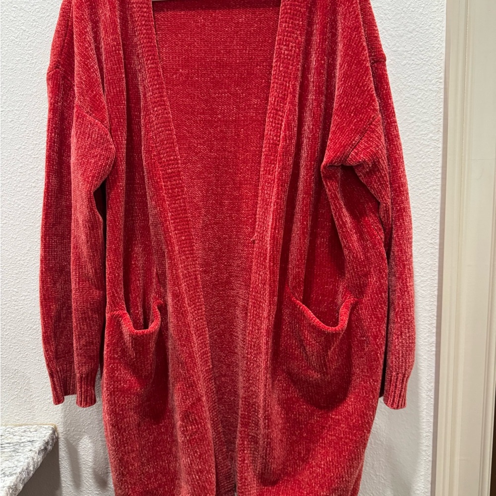 Cozy Red Women's Sweater